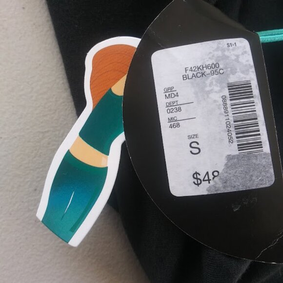 Half Moon by Modern Movement women's size S black hoodie - Picture 13 of 13